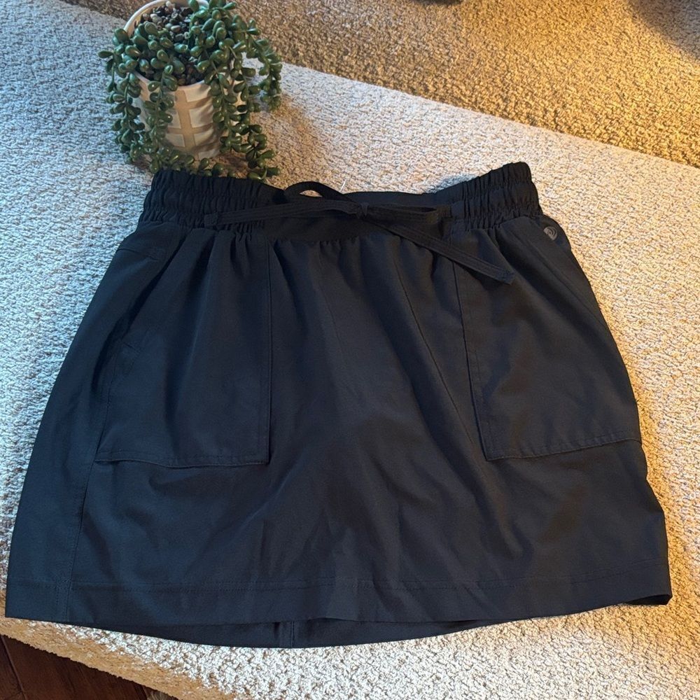 Apana Black Skirt with Pockets